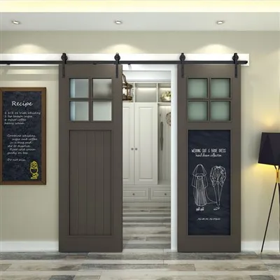 절충주의 스타일 침실에 슬라이딩 침실 문을 사용할 수 있습니까?